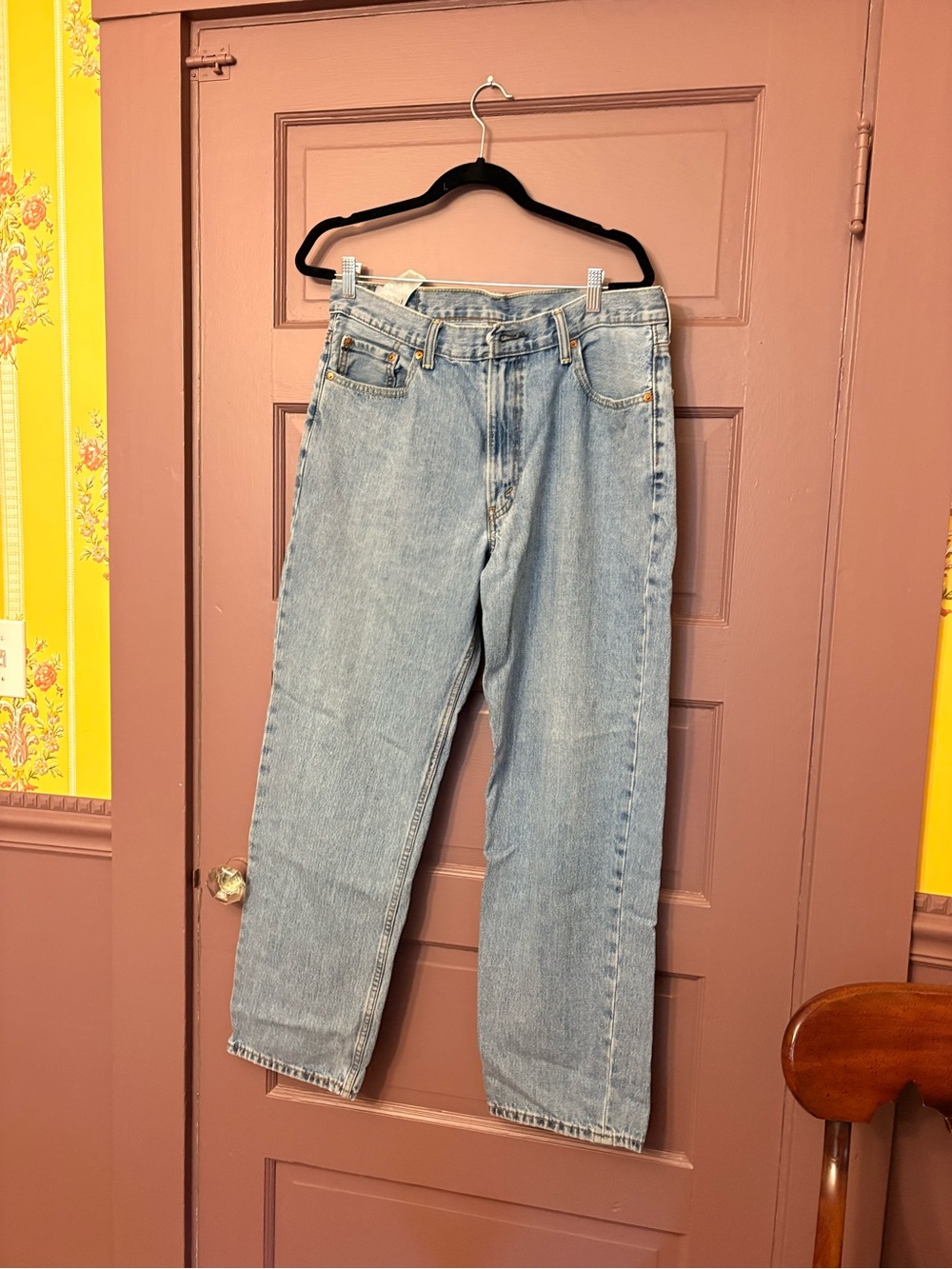 Levi's 550 Light Blue Men's Relaxed Jeans 36x32